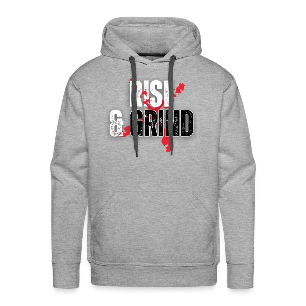 Rise & Grind Fitness Fam Hoodie - Fitness Fam Apparel