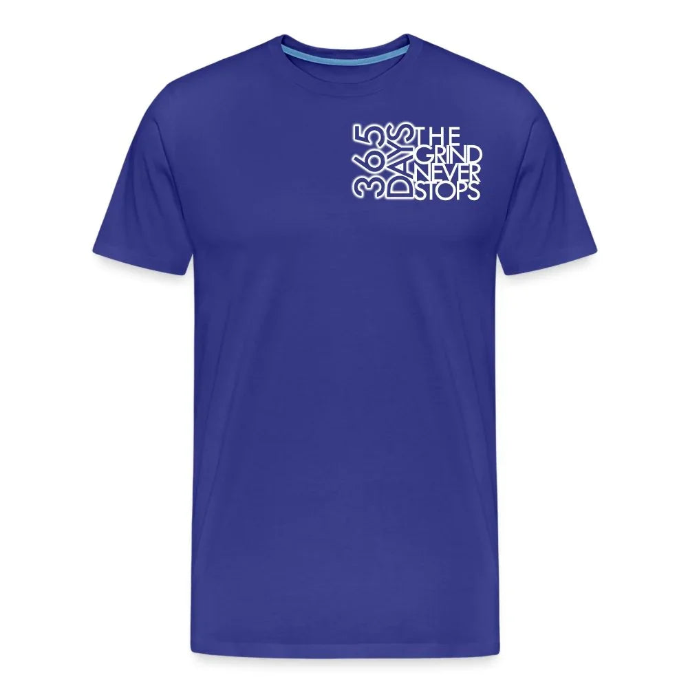 365 Days: The Grind Never Stops - Motivational graphic T-Shirt - Fitness Fam Apparel
