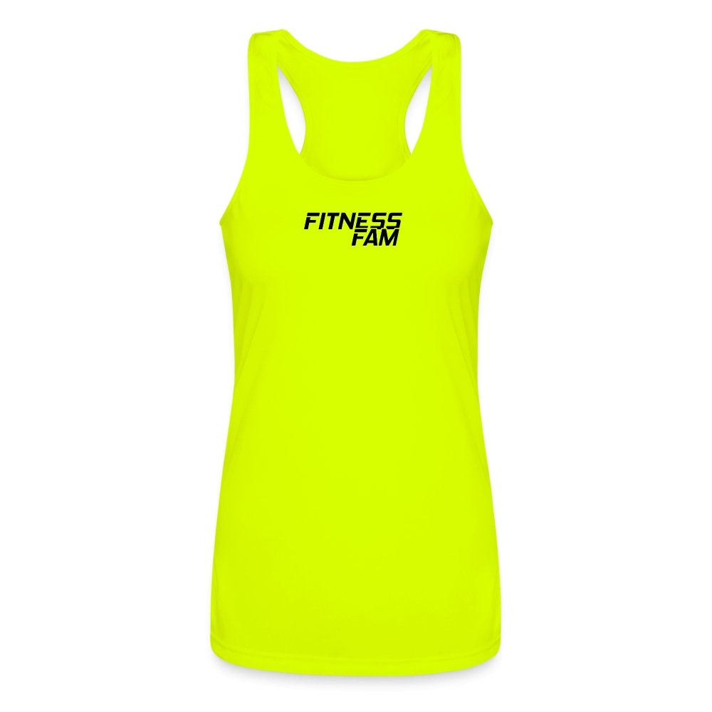 Empowering Fitness Fam Performance Tank Top - Motivational Workout Apparel for Women - Fitness Fam Apparel