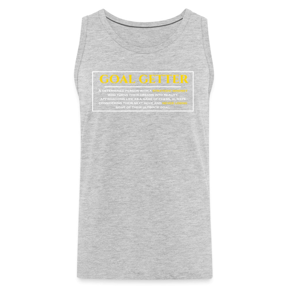 Goal Getter | Motivational & Inspirational Tank | Fitness Fam Apparel - Fitness Fam Apparel