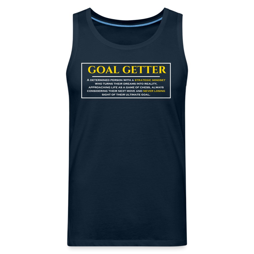 Goal Getter | Motivational & Inspirational Tank | Fitness Fam Apparel - Fitness Fam Apparel