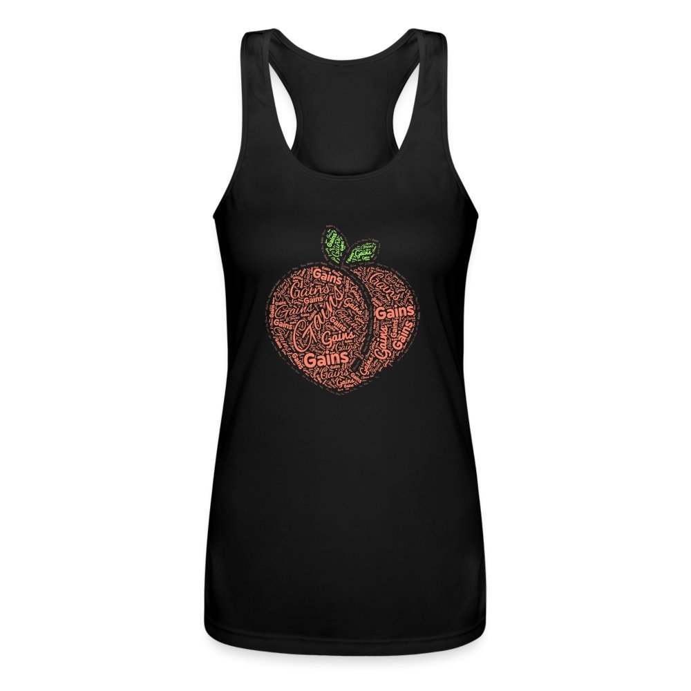 Peach Gains Sportswear Racerback Tank Top - Fitness Fam Apparel