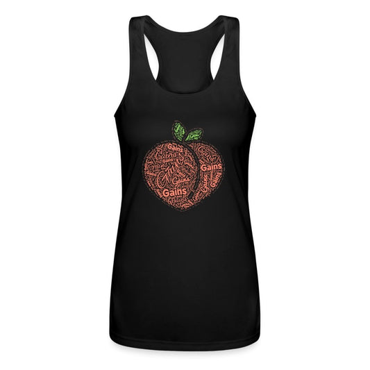Peach Gains Sportswear Racerback Tank Top - Fitness Fam Apparel