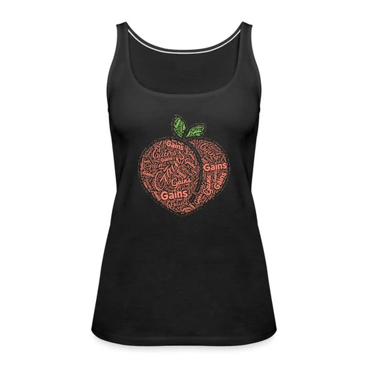 Peach Gains Womens Tank Top - Fitness Fam Apparel