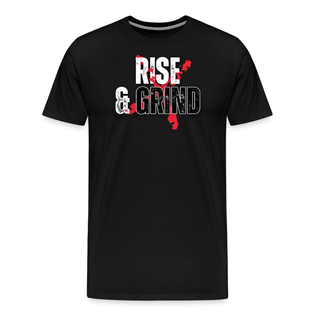 Rise & Grind Fitness Fam T-shirt - Fitness Fam Apparel