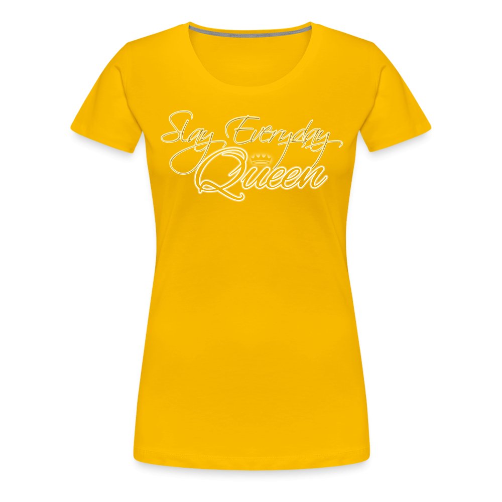 Slay Everyday Queen Women's Graphic Tee - Fitness Fam Apparel