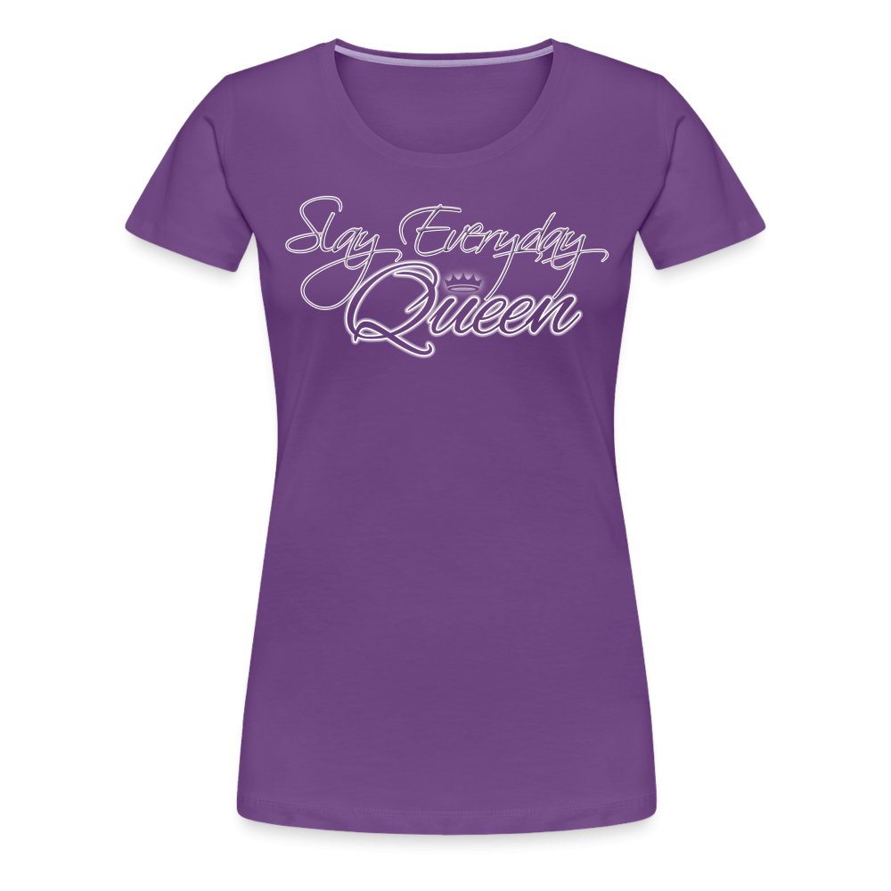 Slay Everyday Queen Women's Graphic Tee - Fitness Fam Apparel