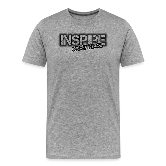 Inspire Greatness | Men's Motivational Tee - Fitness Fam Apparel