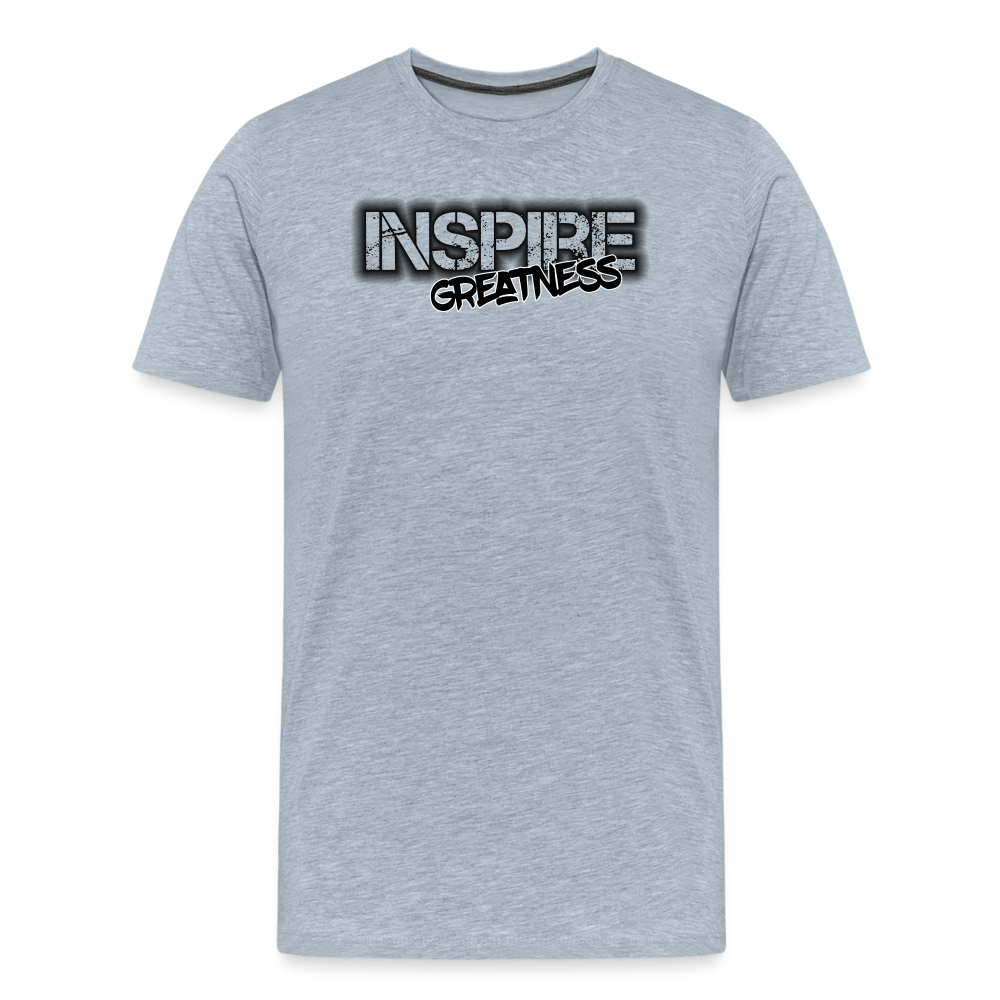Inspire Greatness | Men's Motivational Tee - Fitness Fam Apparel