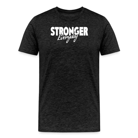 Stronger Everyday Men's Premium T-Shirt - Fitness Fam Apparel